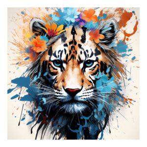 Tigerflorale Pracht