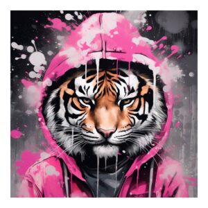 Tiger in Pink